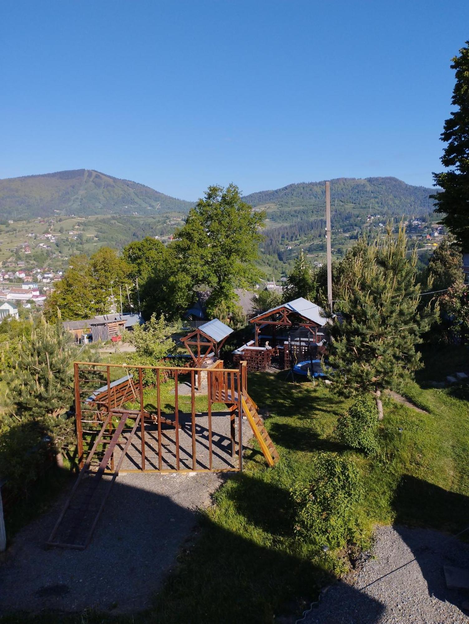 Гірська Вершина Hotell Slavske Exteriör bild